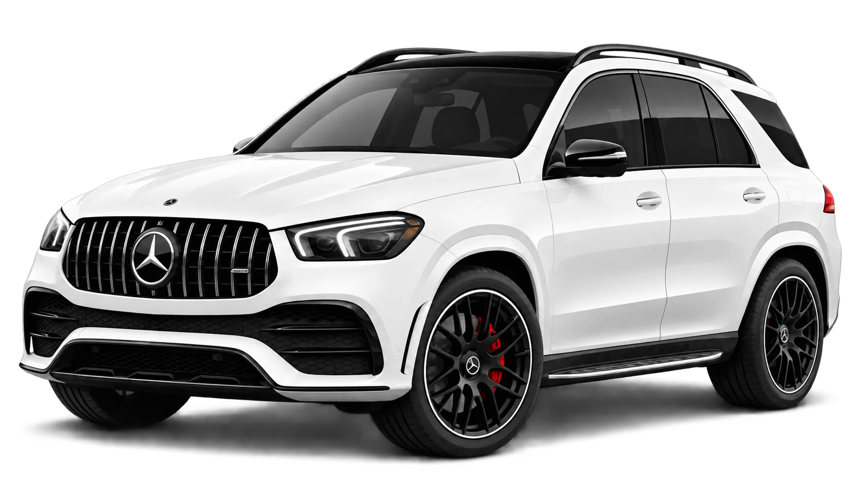 White Mercedes-Benz GLE